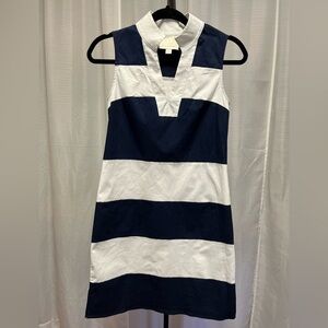 Sail to Sable Classic Tunic Dress Wide Stripe | size XS